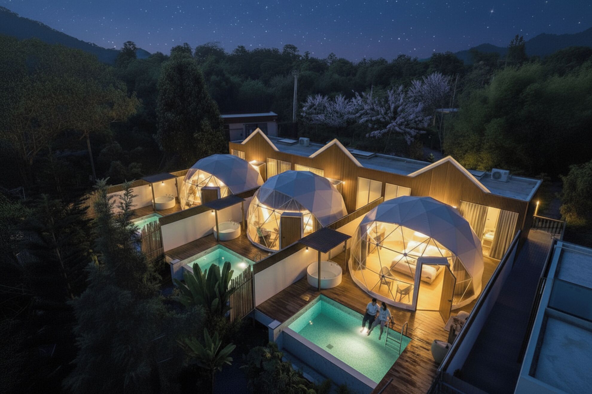 Muji Signature Hydra Dome | Resort view
