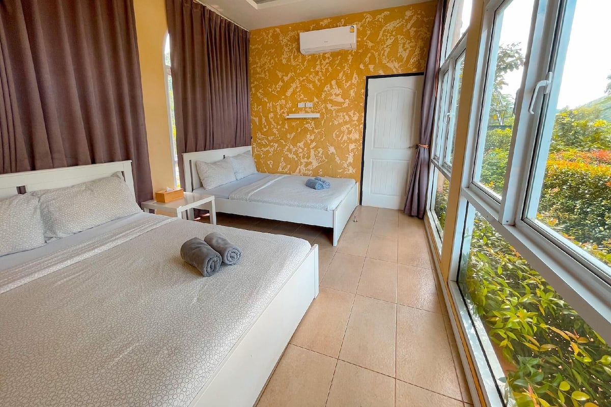 Modern Italian Pool Villa 5 | In-room safe, blackout drapes, iron/ironing board, free WiFi