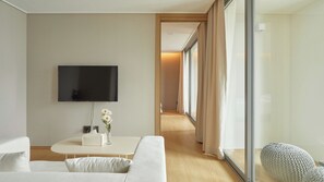 Superior Twin - Half Ocean View | Individually decorated, individually furnished, soundproofing, free WiFi - Haeundae Elbonz (Busan)