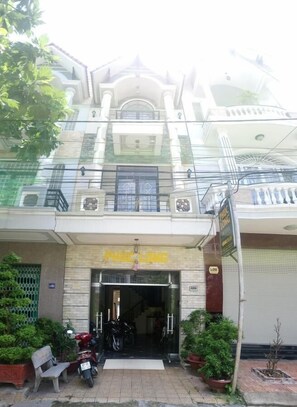 Voorkant van accommodatie