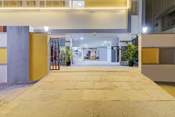 Entrée de l’hébergement