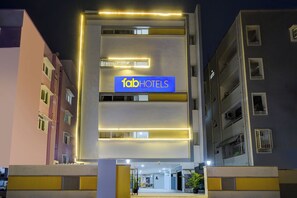 Front of property – evening/night