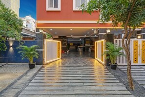 Entrada de la propiedad