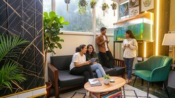 Sitzecke in der Lobby