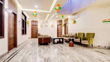Sala de estar en el lobby
