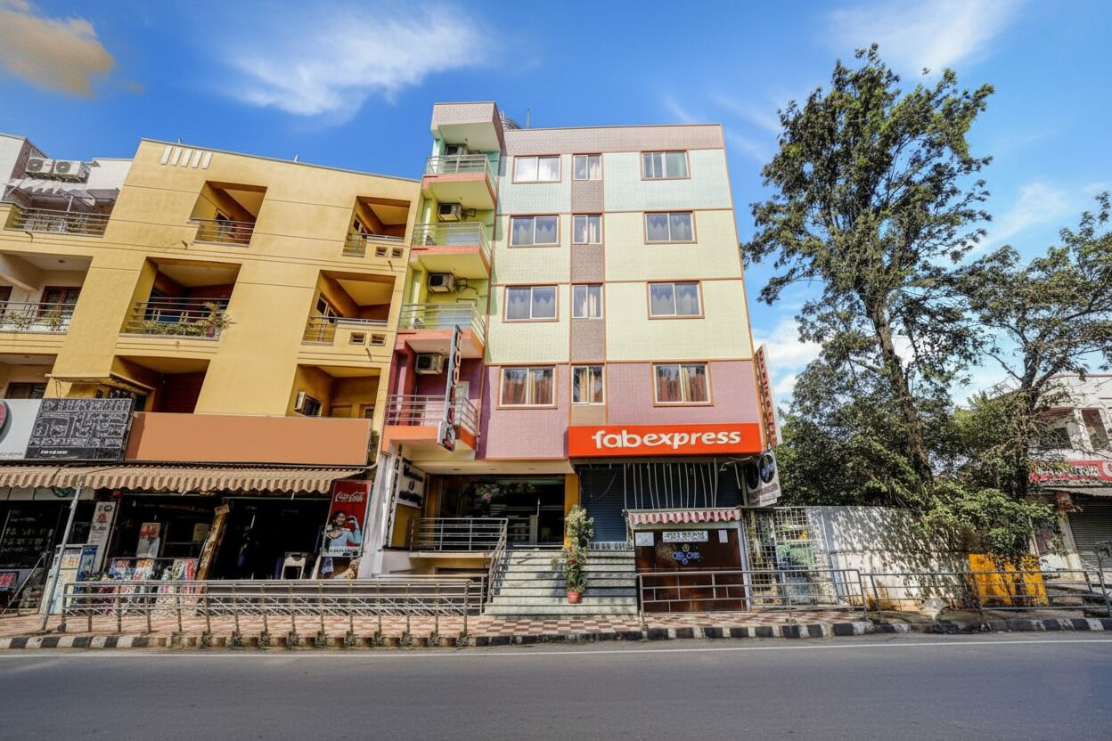 Overnatningsstedets indgangsparti