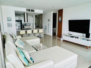 Smart TV, video games, table tennis, books