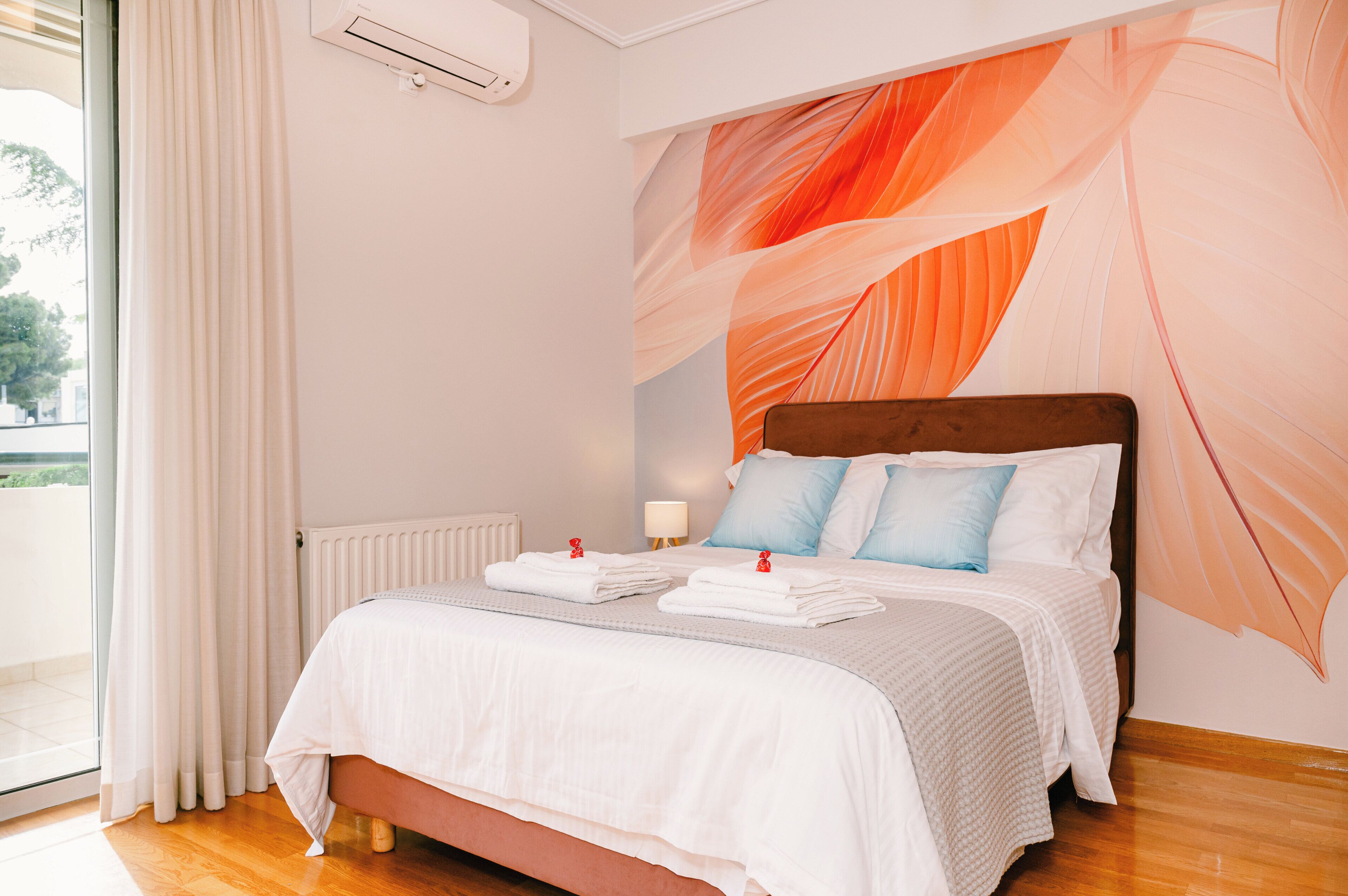 2 多间卧室、熨斗/熨衣板、免费 WiFi、床单