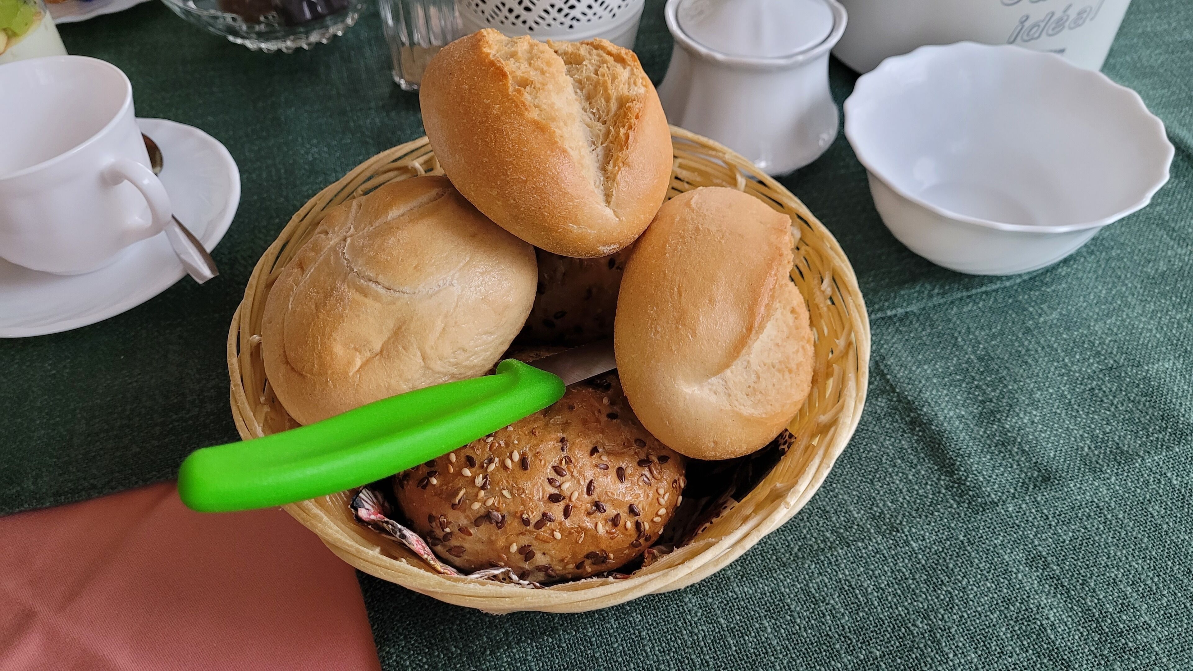朝食スペース