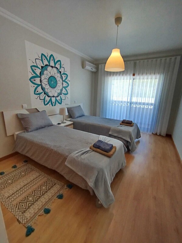 3 habitaciones, wifi y ropa de cama 