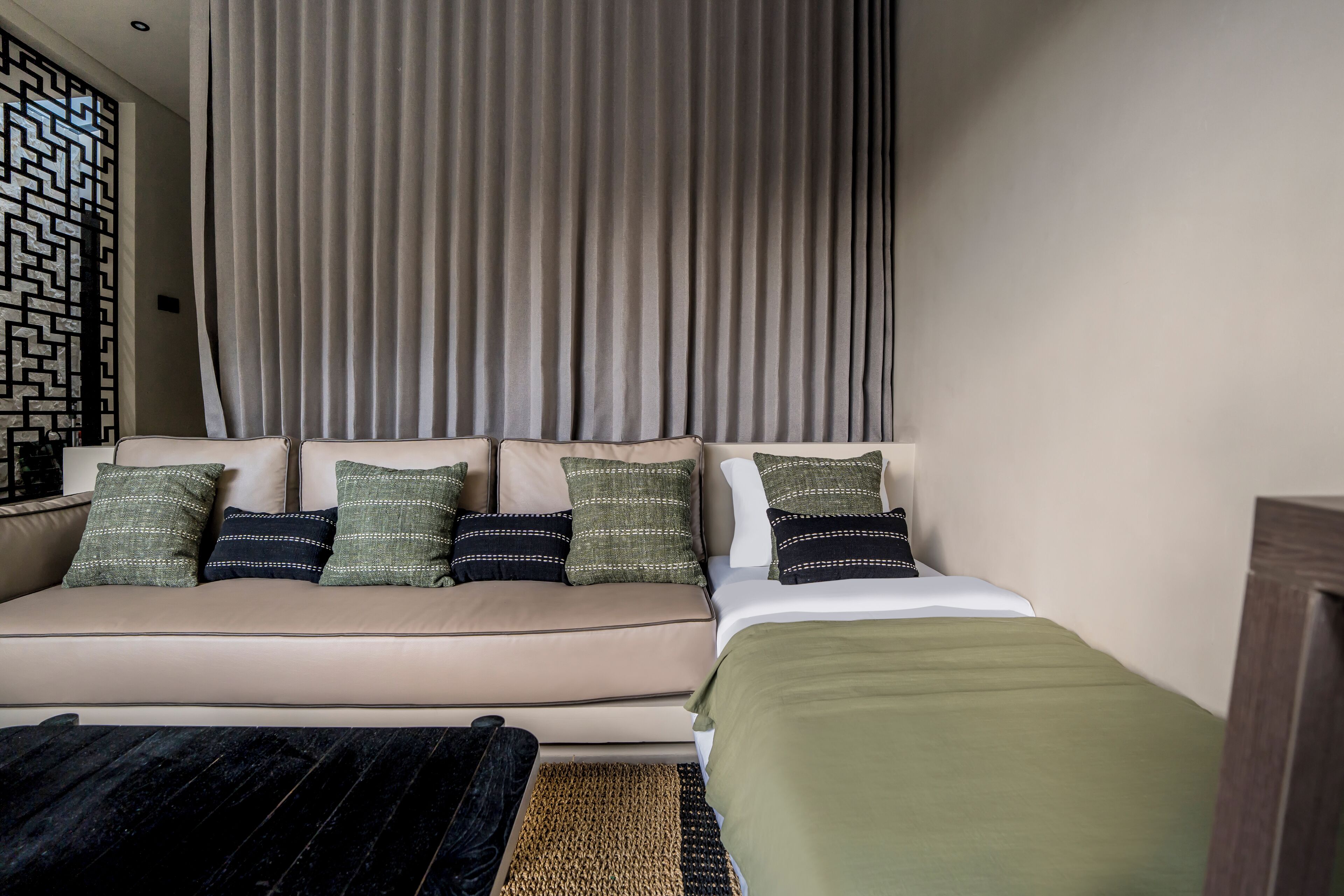 华丽别墅, 1 间卧室, 无烟房 | 起居区 | 32-英寸智能电视（配备数码频道）