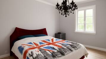 Iron/ironing board, WiFi, bed sheets
