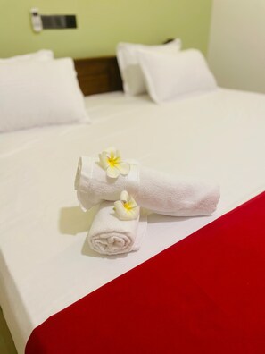 5 chambres, fer et planche à repasser, accès Internet, draps fournis