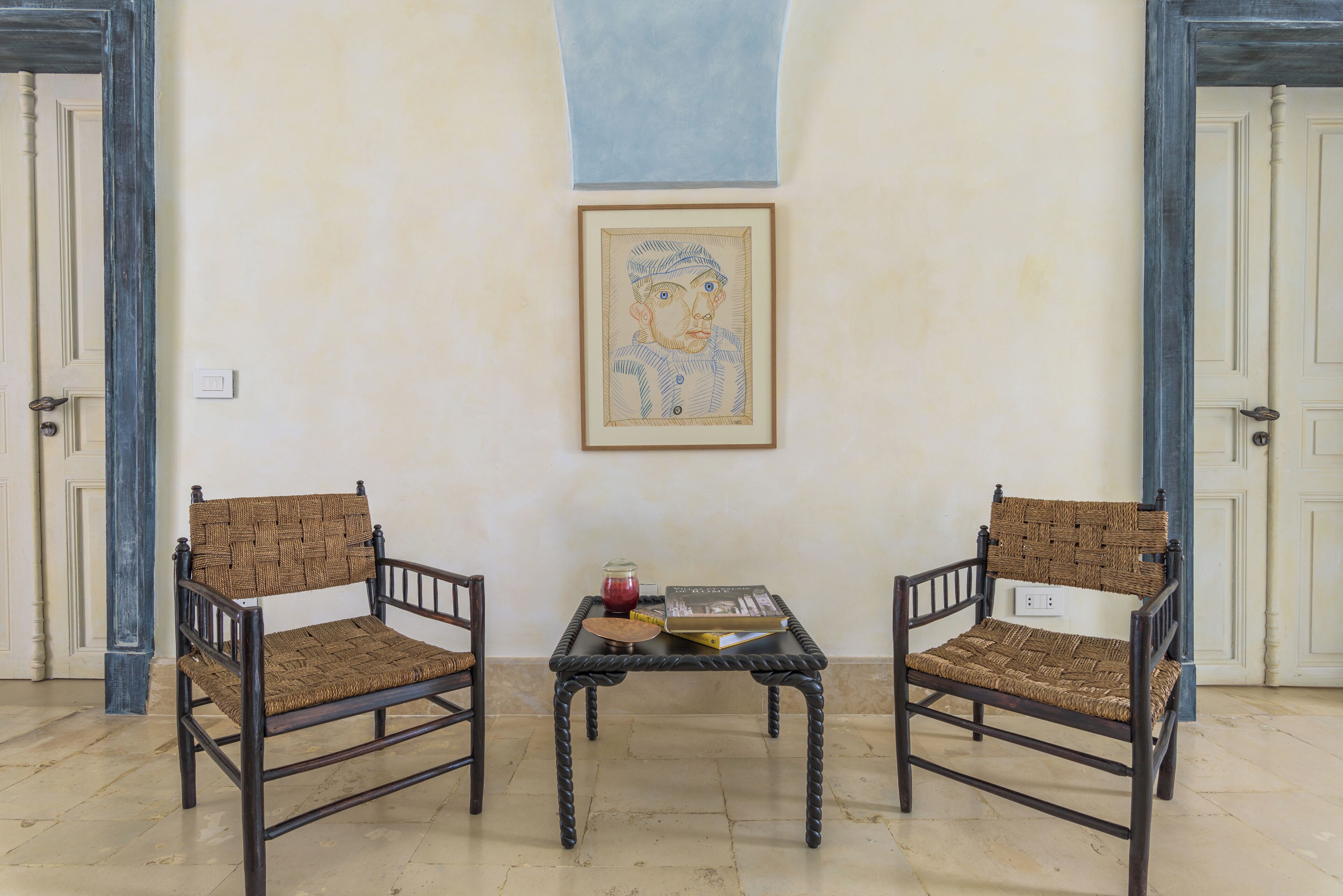 Luxury Villa, 4 Bedrooms, Private Pool, Courtyard View | Living room | 50-inch Smart TV with digital channels, streaming services, offices