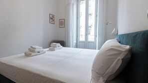 Apartment (1 Bedroom) | 1 bedroom, iron/ironing board, cribs/infant beds, bed sheets