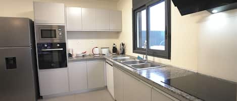 Microwave, oven, dishwasher