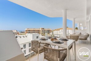 Outdoor dining - Mimosa | Sea views - terrace - pool (Fuengirola)