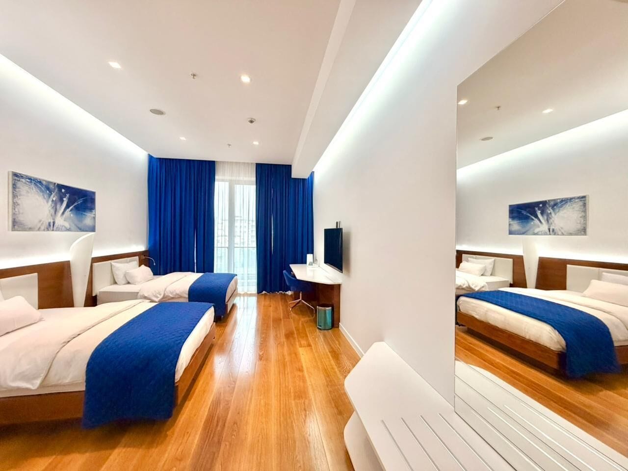 Wifi gratis y ropa de cama 