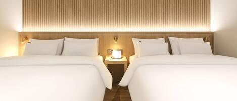 Habitación Royal con 2 camas individuales, vista a la ciudad | Escritorio, espacio para trabajar con laptop y wifi gratis