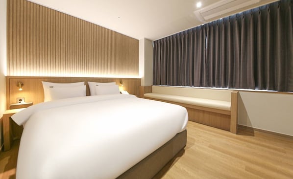 Superior Double Room, City View | Desk, laptop workspace, free WiFi