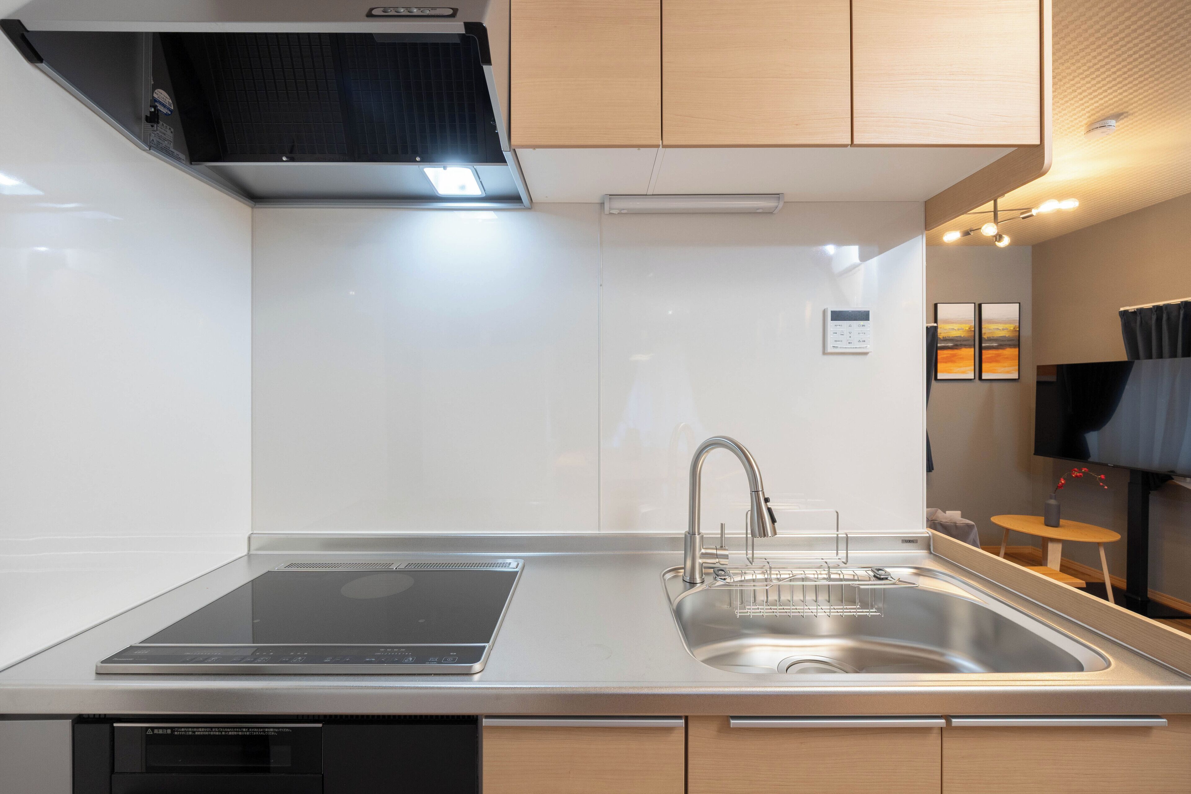 Appartement, balcon | Cuisine privée | Bouilloire électrique