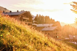 Fachada de la propiedad