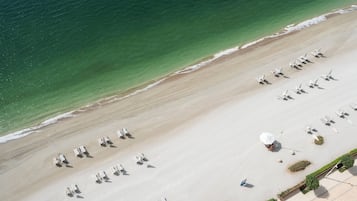 Deluxe-Apartment, 2 Schlafzimmer, am Strand | Ausblick vom Zimmer