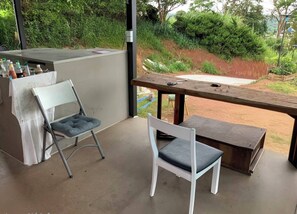 Fassade der Unterkunft