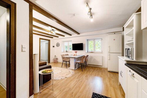 Apartment 'Green House' mit privater Terrasse, privatem Garten und WLAN