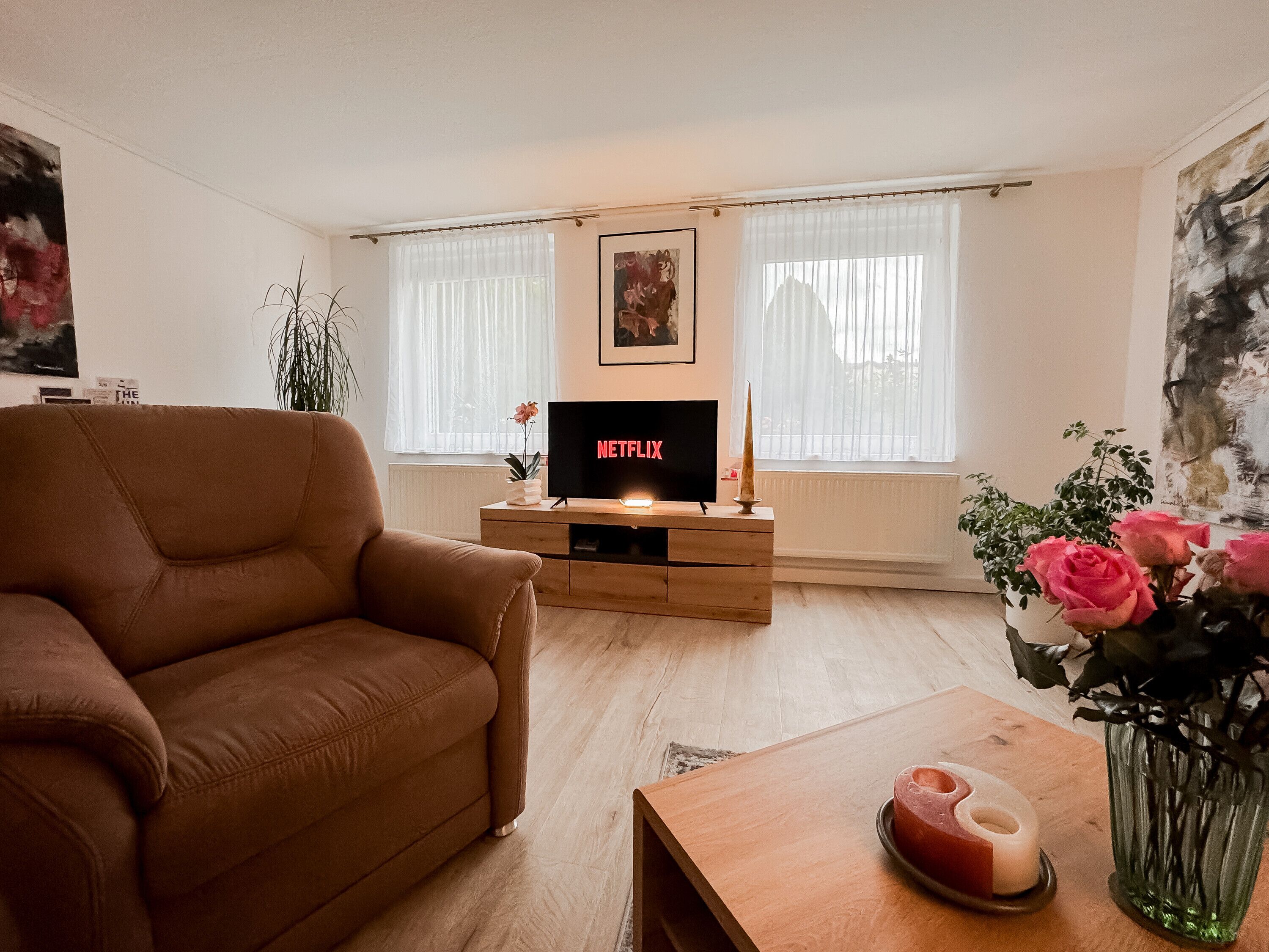 Fernseher, Stereoanlage