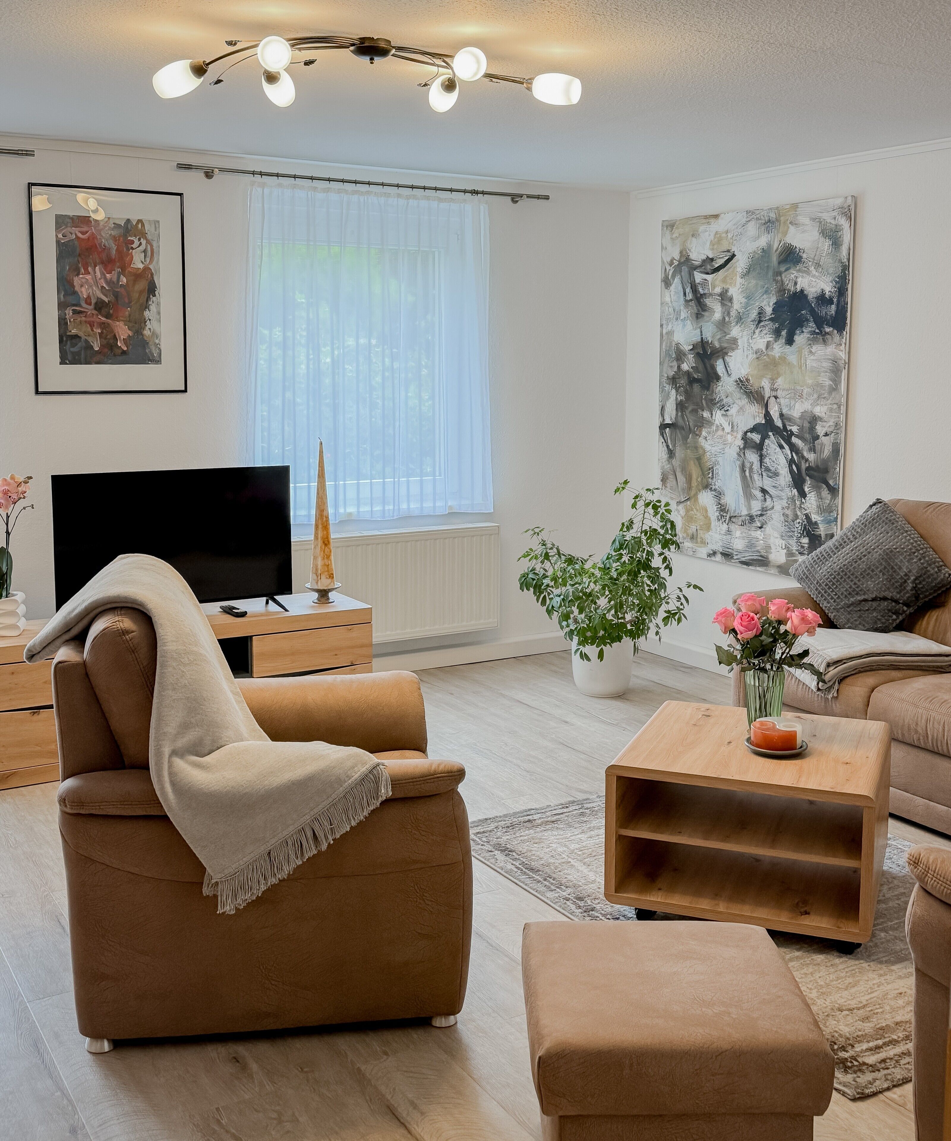 Fernseher, Stereoanlage