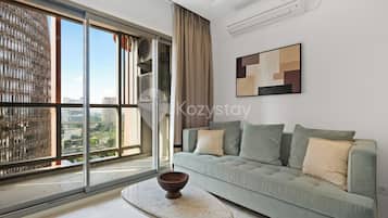 50-inch Smart TV with cable channels, Netflix, streaming services