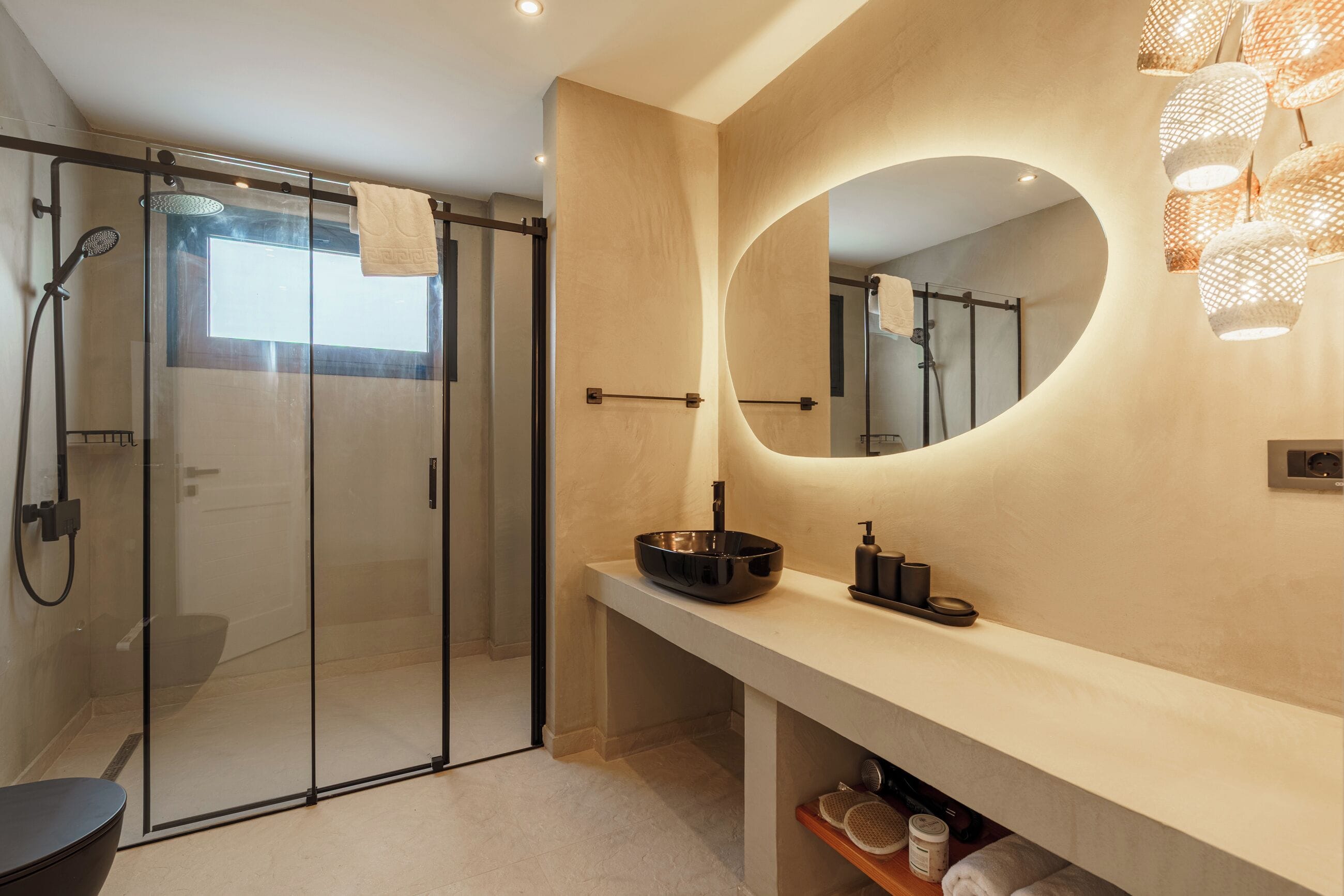 Suite Deluxe, balcon, vue montagne | Salle de bain