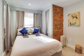 1 Schlafzimmer, Bügeleisen/Bügelbrett, kostenloses WLAN, Bettwäsche