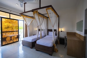 In-room safe, desk, laptop workspace, blackout drapes