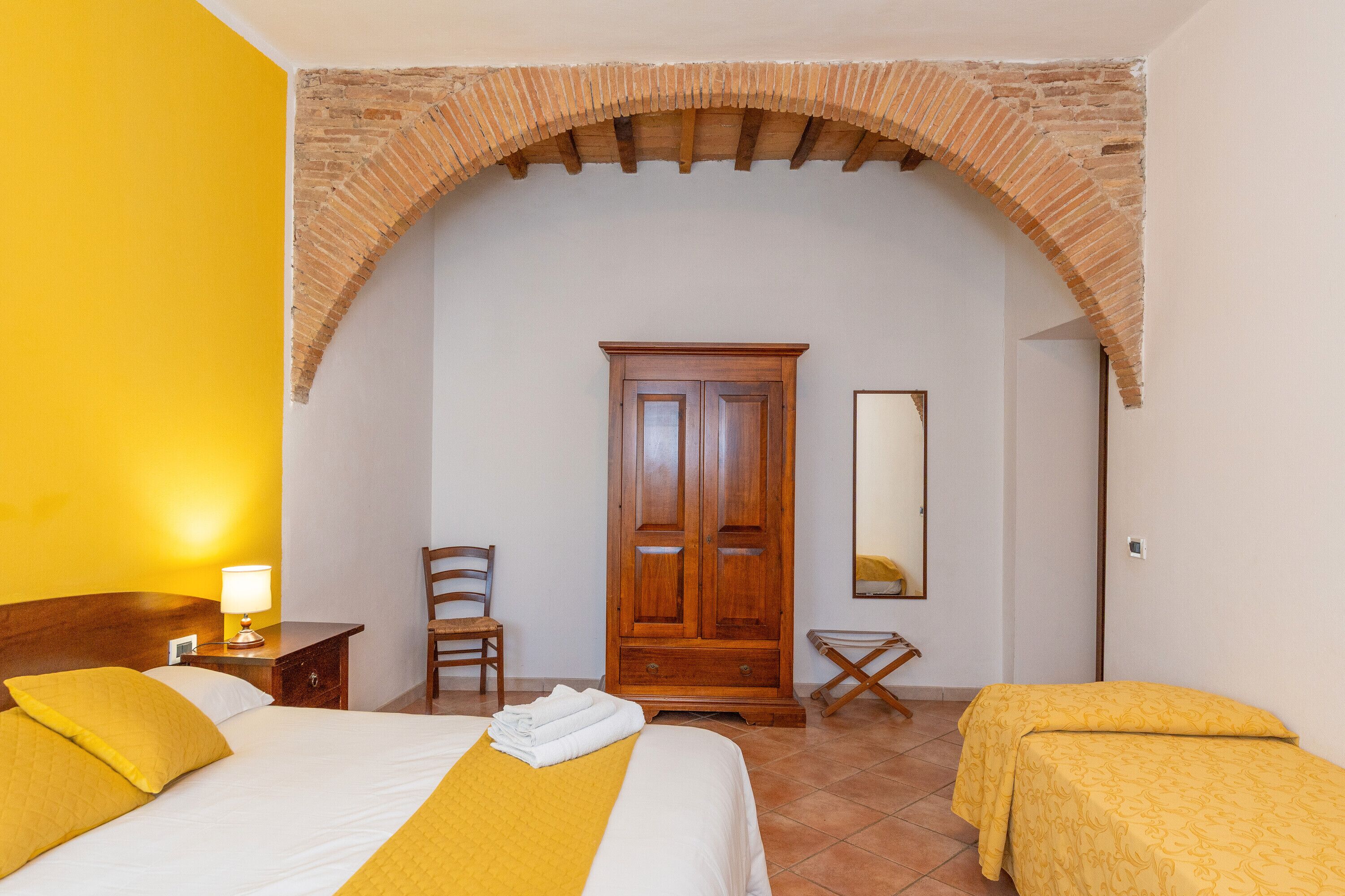 1 makuuhuone, vuodevaatteet