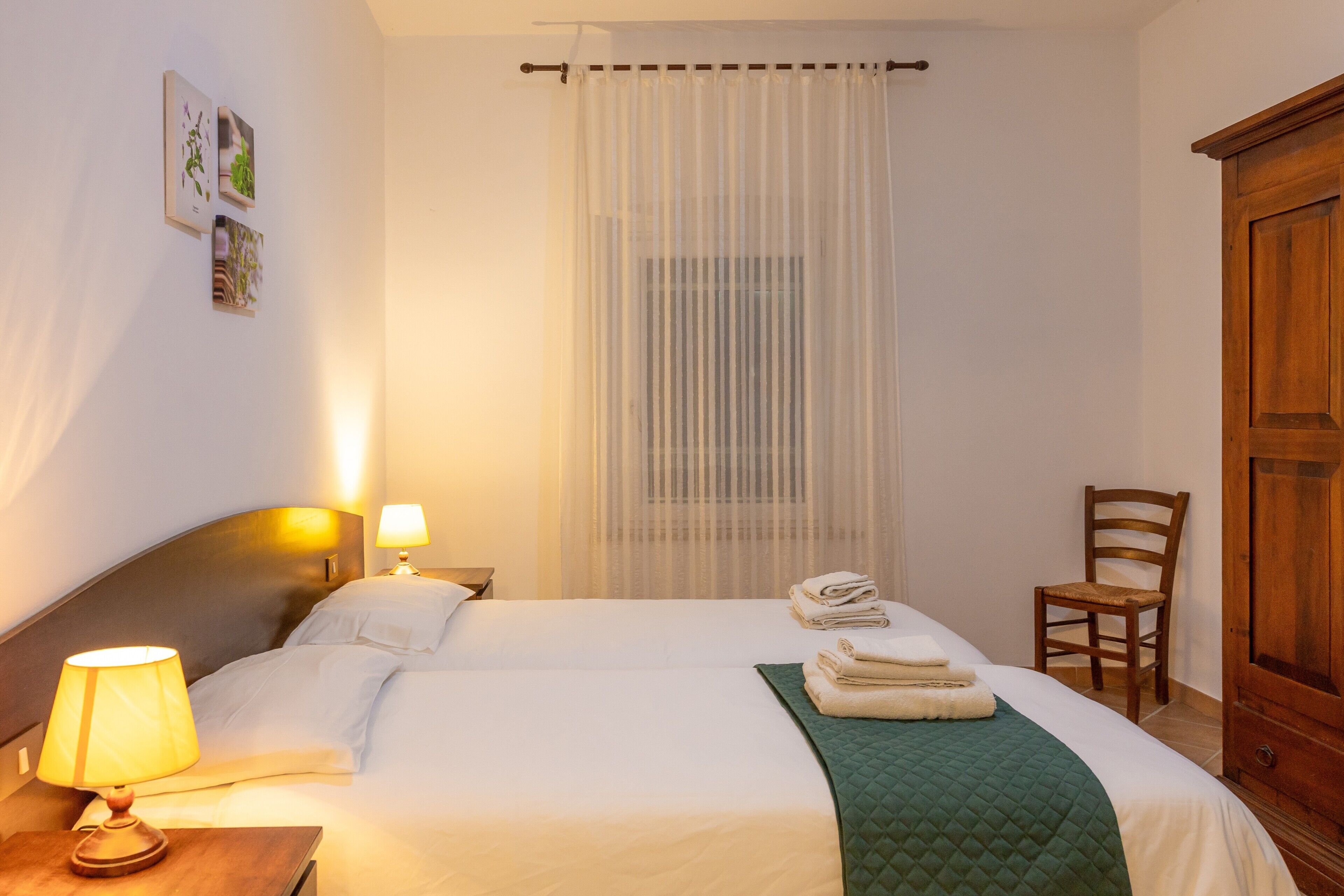 2 camere, lenzuola