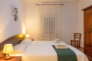 2 soverom og sengetøy