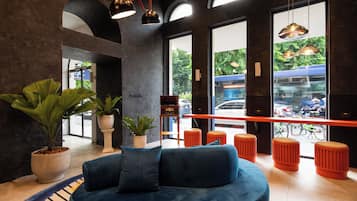 Sala de estar en el lobby
