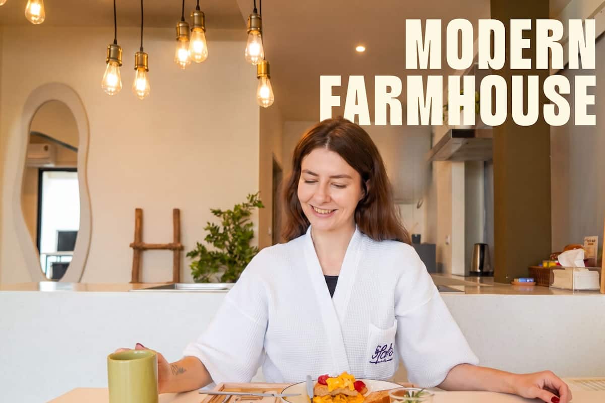 Modern Farmhouse | Minibar, in-room safe, individually decorated, individually furnished