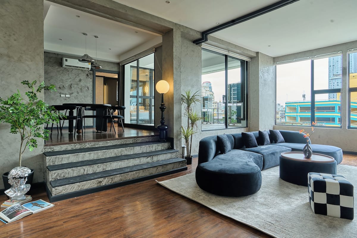 Apartment, 1 Bedroom | Living area