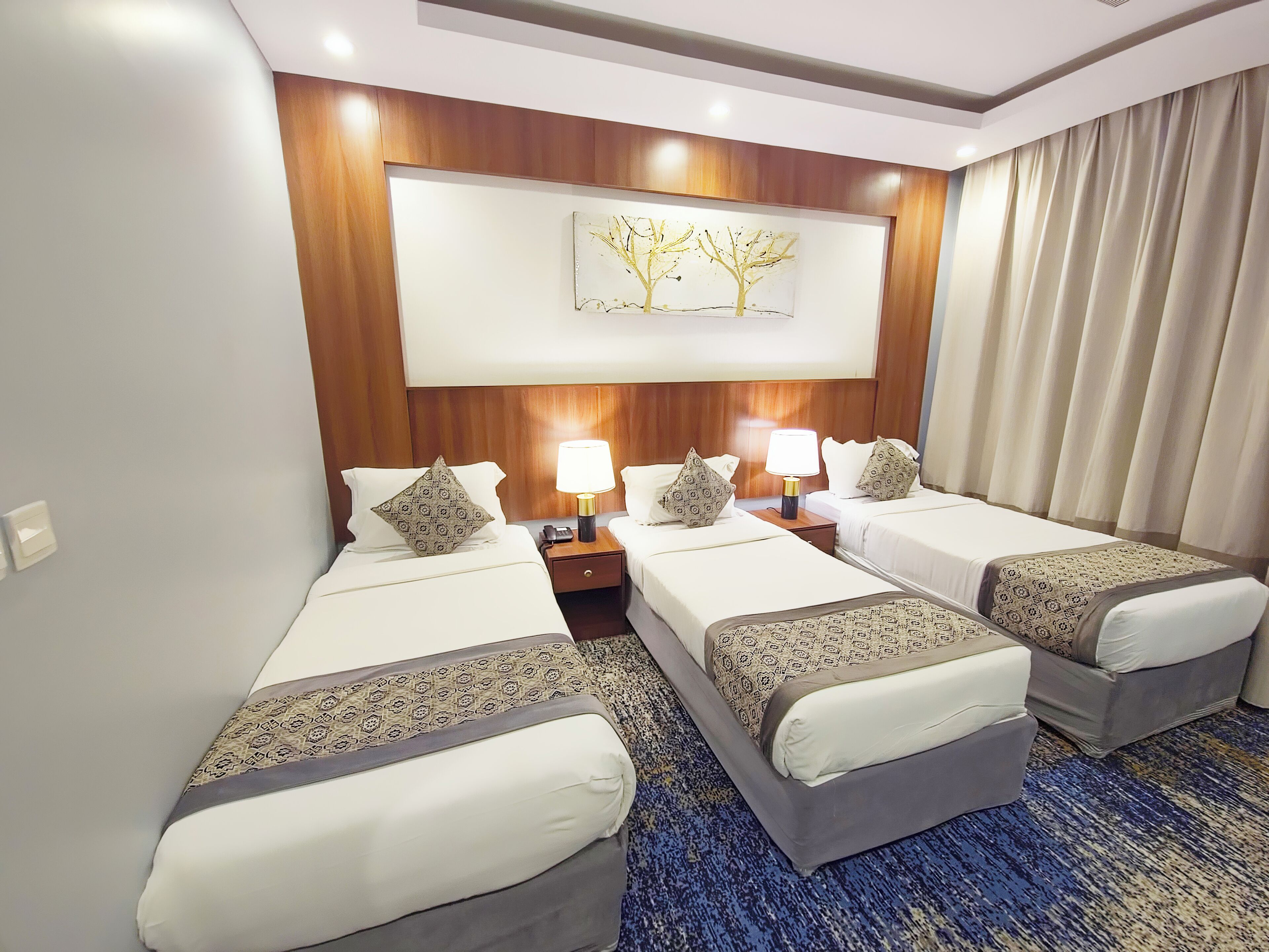 Basic Triple Room | Egyptian cotton sheets, premium bedding, in-room safe, blackout drapes