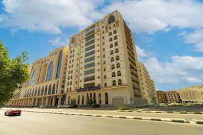 Framhlið gististaðar