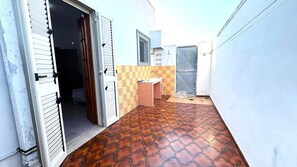 Ferienhaus, 3 Schlafzimmer, Raucher, Terrasse | Terrasse/Patio