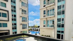 Room, 1 Bedroom, Balcony, Pool View | Pool | Outdoor pool - Room-elegant Comfort Stay (Iloilo)