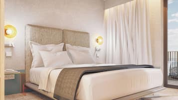 Minibar, in-room safe, desk, blackout drapes