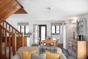 Deluxe-Ferienhaus, Terrasse, Meerblick | Eigene Küche