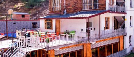 Fachada de la propiedad