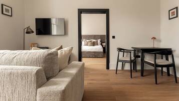 One-Bedroom Premium Apartment | Living area