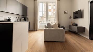 One-Bedroom Premium Apartment | Living area